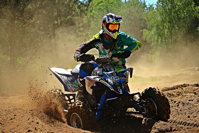 Quad biking The Greens