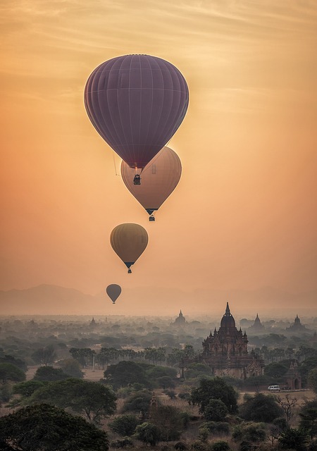 Sunrise Hot Air Balloon