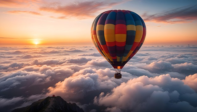 Sunrise Hot Air Balloon