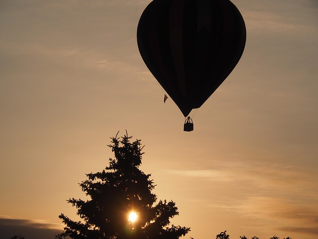 Sunrise Hot Air Balloon