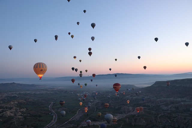 Sunrise Hot Air Balloon