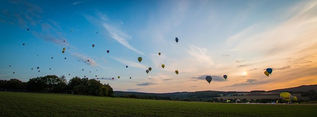 Sunrise Hot Air Balloon