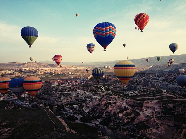 Sunrise Hot Air Balloon