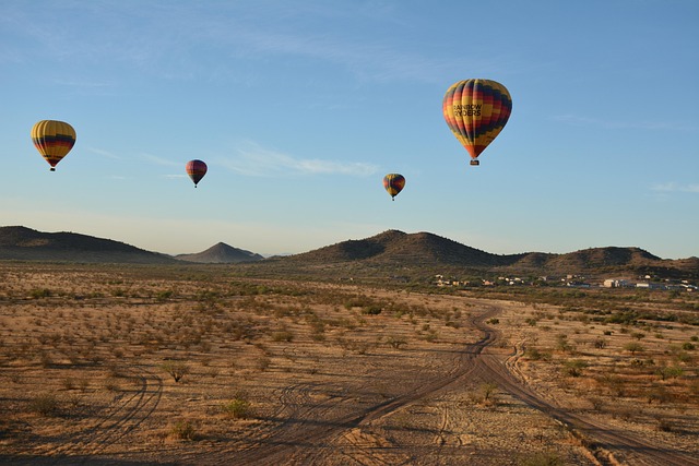 Sunrise Hot Air Balloon