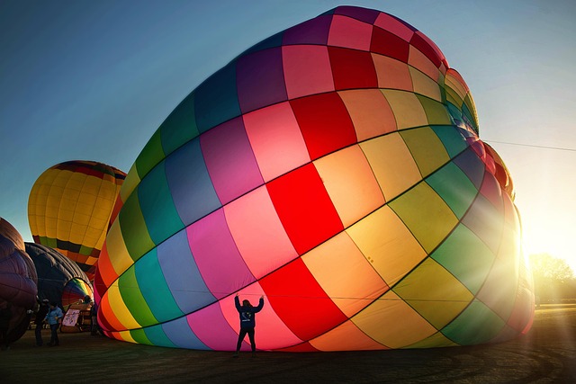Sunrise Hot Air Balloon