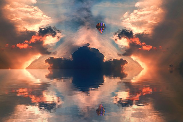 Sunrise Hot Air Balloon