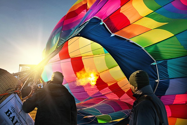 Sunrise Hot Air Balloon
